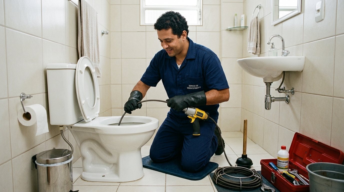 Atendimento em Vaso Sanitário em Indaiatuba‑SP
