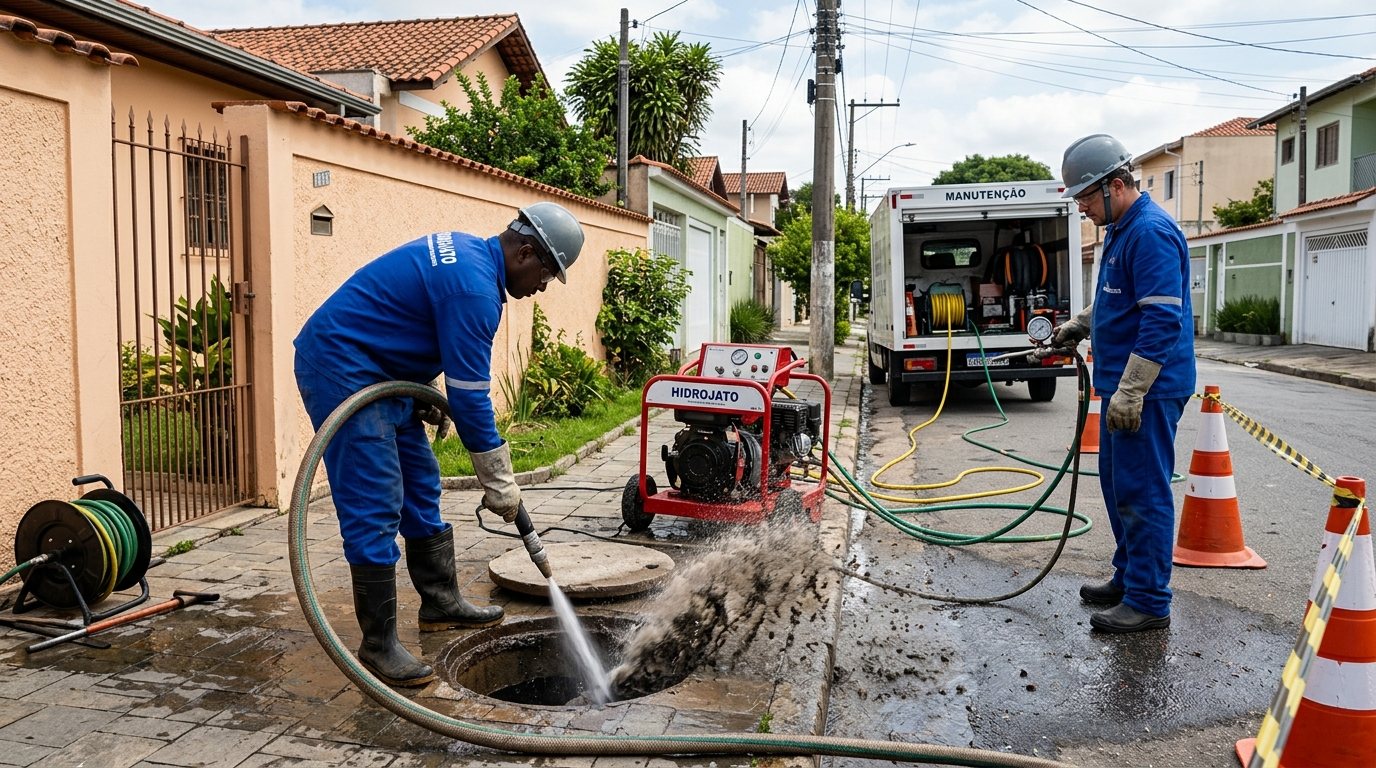 Hidrojateamento Residencial em Indaiatuba‑SP