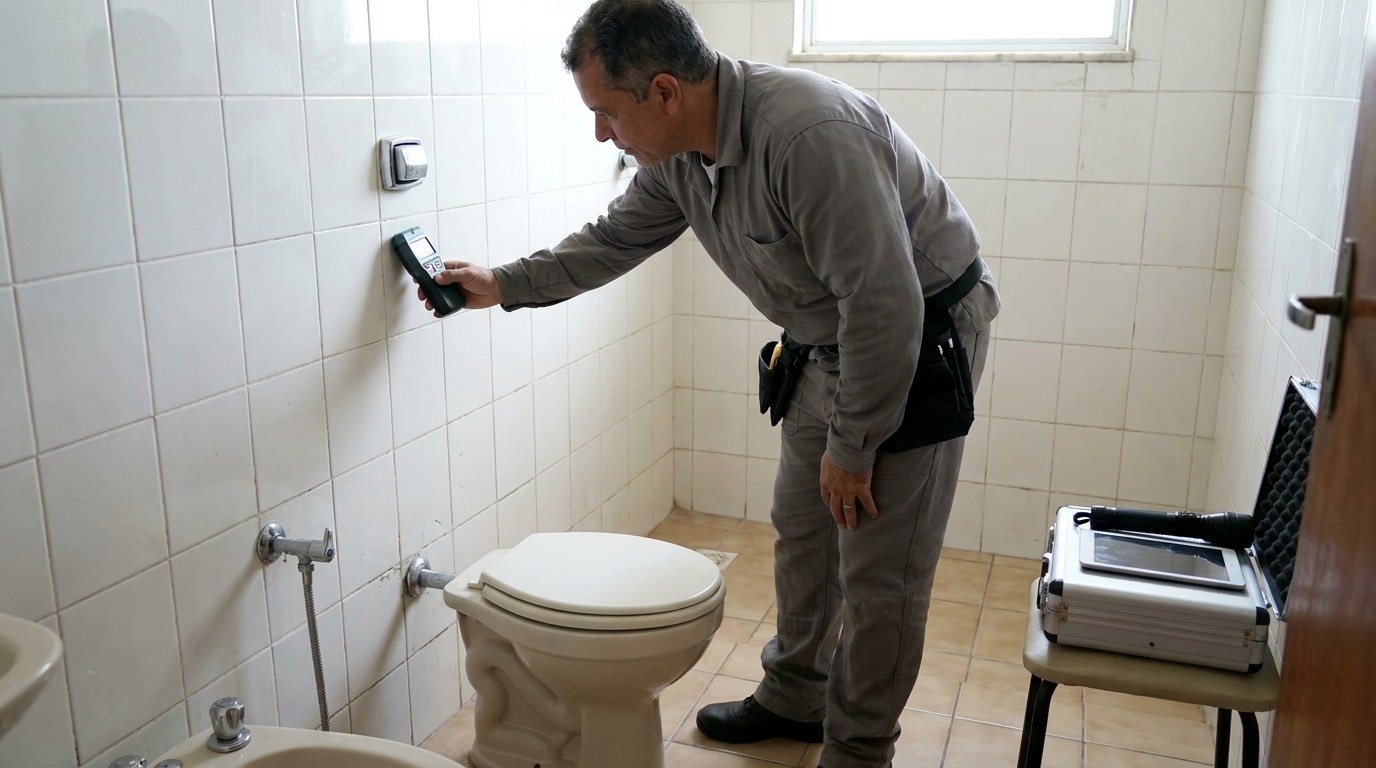 Inspeção de Vazamento no Banheiro em Indaiatuba‑SP